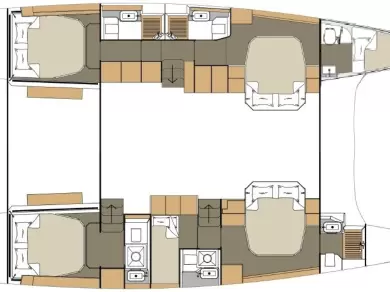 Wynajem łodzi Dufour Dufour Catamarans 48 Sail w Primosten na SamBoat 