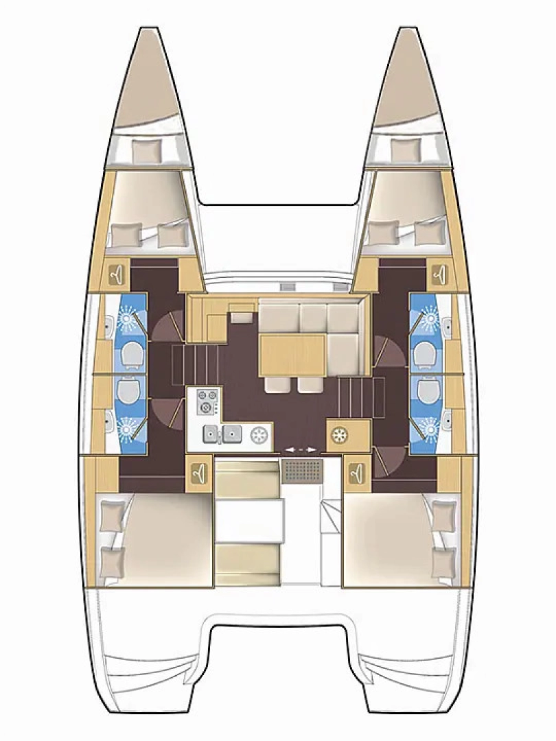 Wynajmij Lagoon Lagoon 39 w Punat