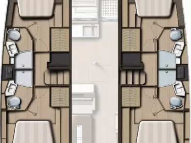 Wynajem Katamaran w Trogir - Bali Bali 4.4