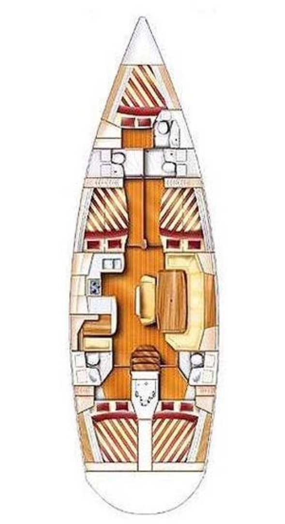 Wynajem łodzi Trogir tanio Gib Sea 51