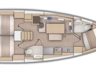 Wynajmij Żaglowiec z lub bez skippera Bénéteau w Split