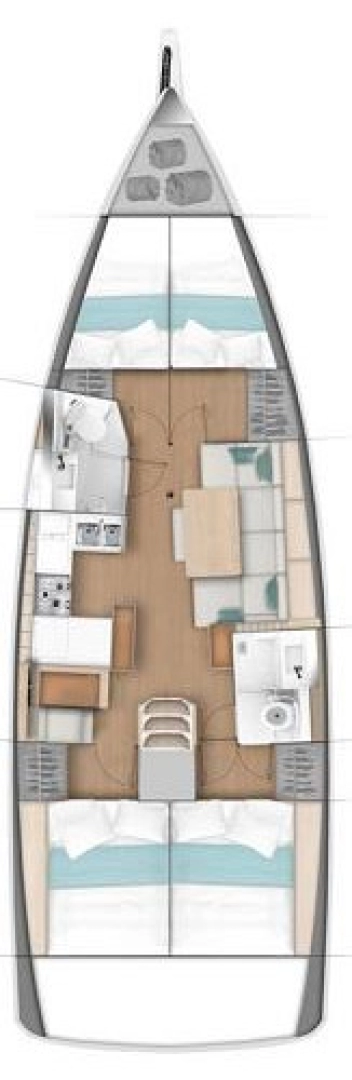 Jeanneau Sun Odyssey 440 między profesjonalistami a osobami prywatnymi w Pomer