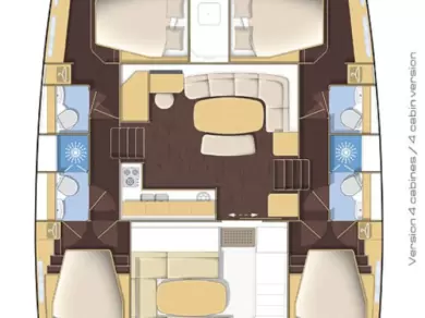 Wynajem w Turgutreis- Lagoon Lagoon 421 na SamBoat