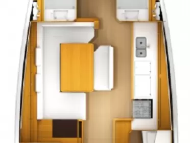 Jeanneau Sun Odyssey 509 między profesjonalistami a osobami prywatnymi w Sukosan