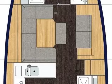 Wynajem Żaglowiec Bavaria z patentem 