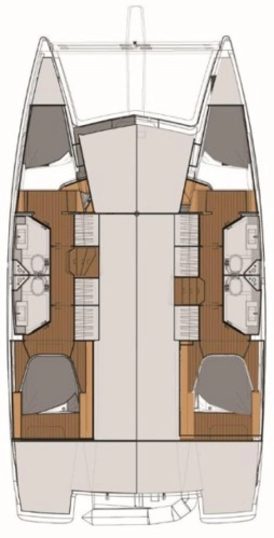 Wynajem w Fethiye- Fountaine Pajot Astrea 42 na SamBoat