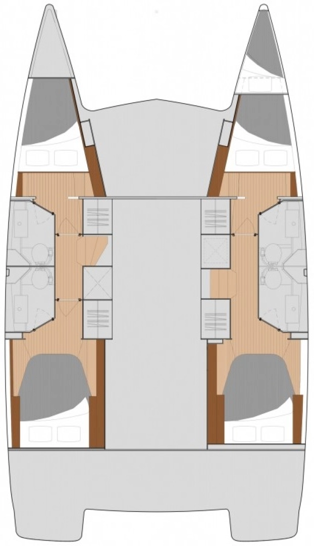 Wynajem Katamaran w Fethiye - Fountaine Pajot Isla 40