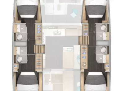 Wynajmij Lagoon Lagoon 43 w Donji Seget