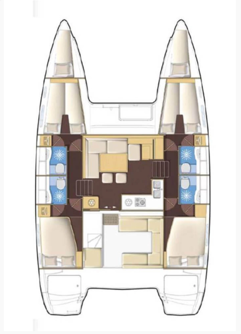 Wynajem łodzi Lagoon Lagoon 400 S2 w Fethiye na SamBoat 