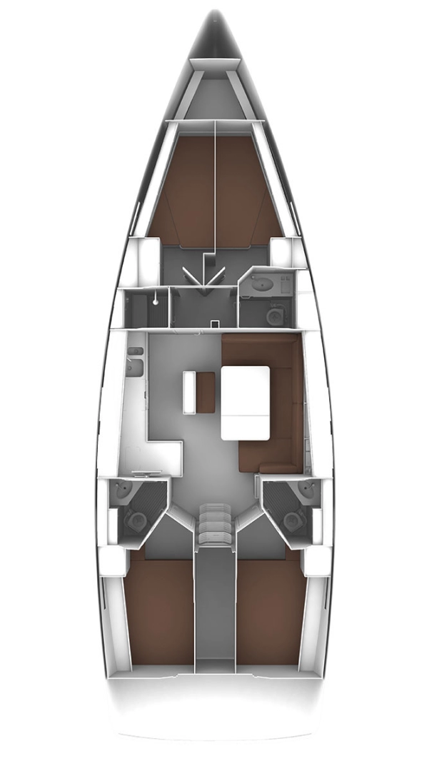 Wynajem w Fethiye- Bavaria Cruiser 46 na SamBoat