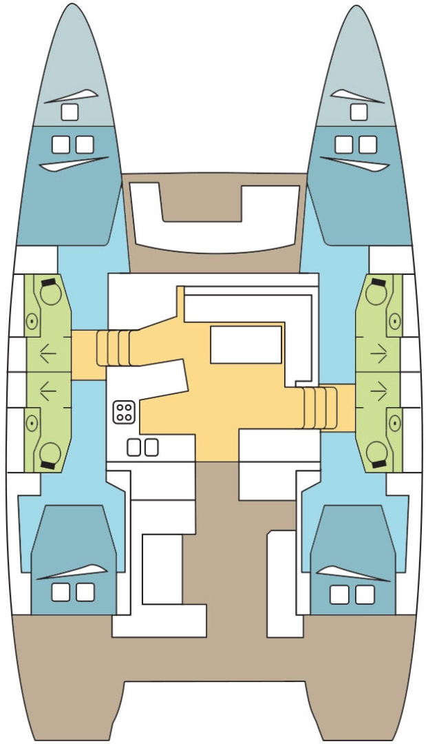 Wynajmij Katamaran z lub bez skippera Lagoon w Marsh Harbour