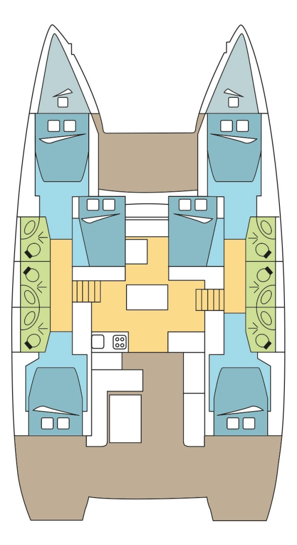 Wynajem Katamaran w Parham Town - Lagoon Lagoon 50