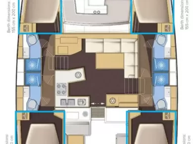 Wynajem w Kaštela- Lagoon Lagoon 450 F na SamBoat