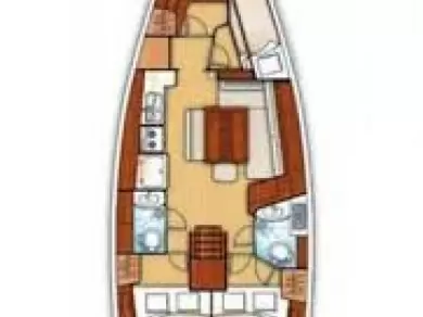 Bénéteau Oceanis 43 Family - 4 cab. między profesjonalistami a osobami prywatnymi w Fethiye