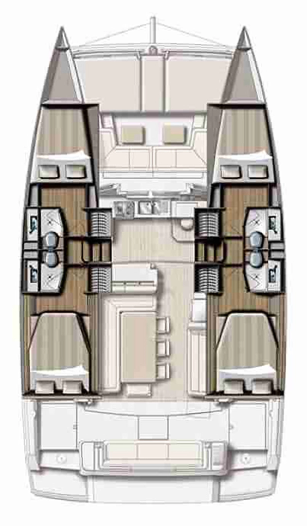 Wynajem Katamaran Bali z patentem 