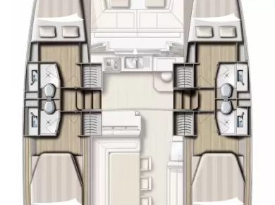 Wynajem Katamaran w Gouvia - Bali Bali 4.1