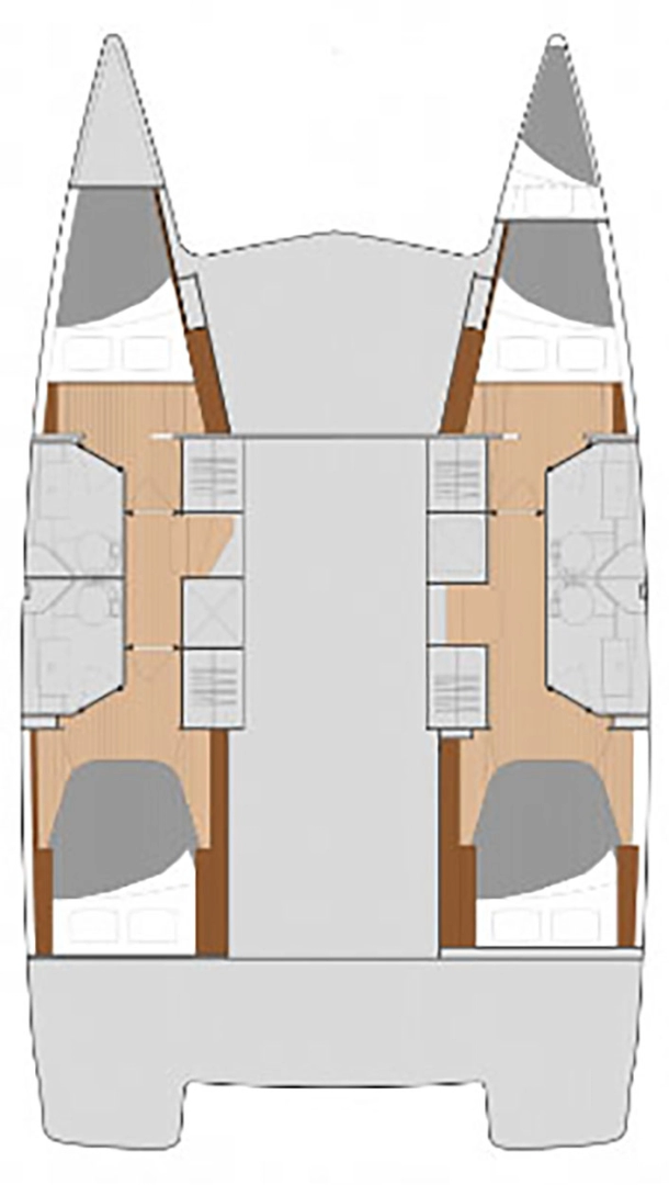 Wynajem Katamaran w Paros (wyspa) - Fountaine Pajot Isla 40