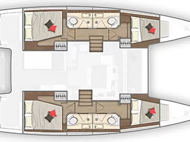 Wynajem łodzi Alimos tanio Lagoon 40