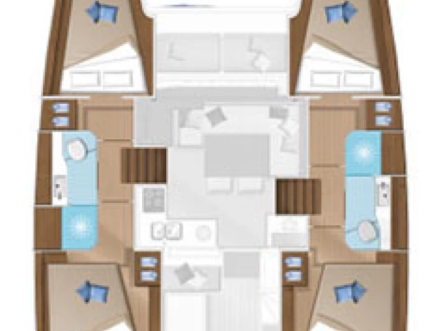 Wynajmij Katamaran z lub bez skippera Lagoon w Bormes-les-Mimosas