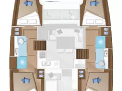 Wynajmij Katamaran z lub bez skippera Lagoon w Bormes-les-Mimosas