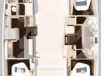 Wynajem łodzi Road Town tanio Fountaine Pajot FP 44 Maestro - 3 cab.