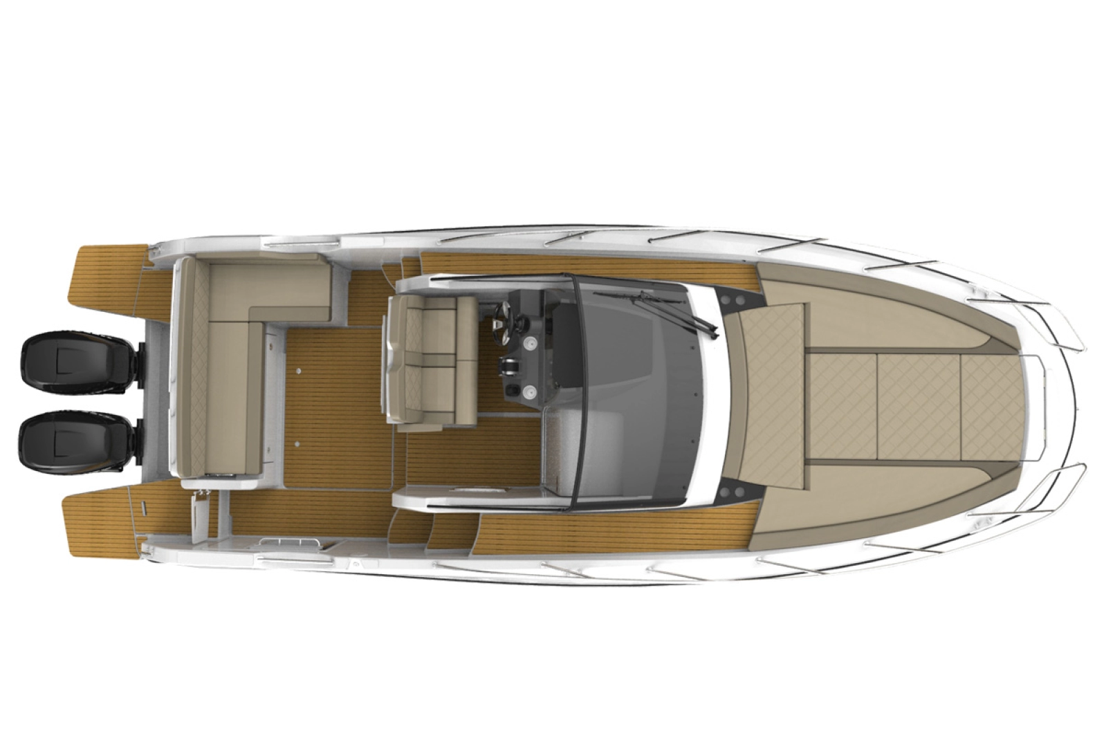 Wynajem w Tribunj- Quicksilver Quicksilver Activ 875 Sundeck na SamBoat