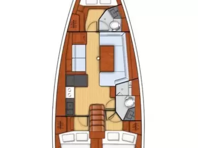 Wynajem łodzi Bénéteau Oceanis 41.1 w Rogoznica na SamBoat 