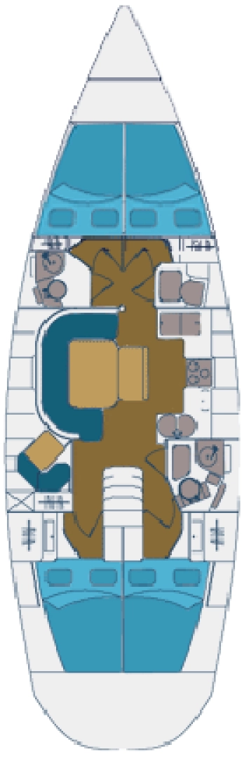 Wynajem łodzi Split tanio Elan 45