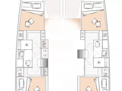 Wynajem łodzi Preveza tanio Excess 11