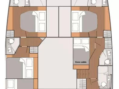 Wynajmij Fountaine Pajot Saba 50 w Olbia