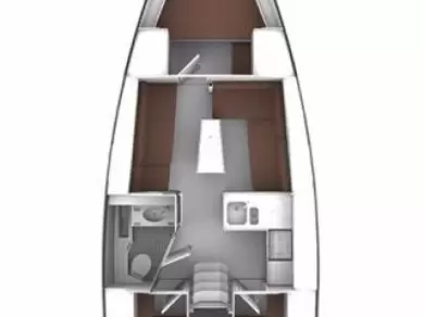 Bavaria Cruiser 37 między profesjonalistami a osobami prywatnymi w Punat