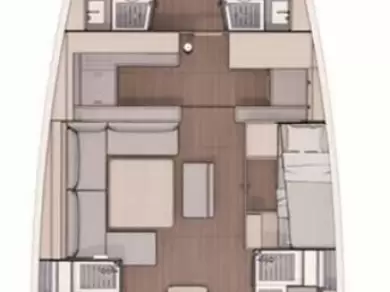 Wynajem Żaglowiec Dufour z patentem 