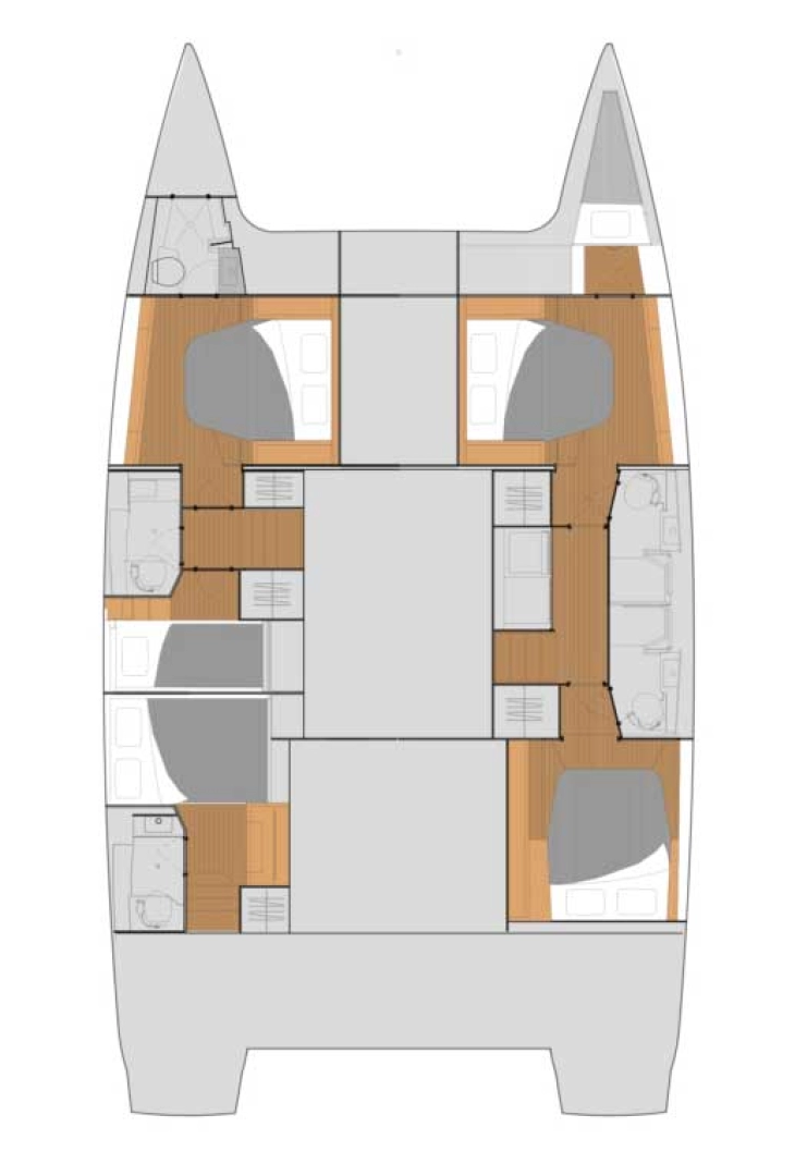 Wynajem Katamaran w Biograd na Moru - Fountaine Pajot Tanna 47