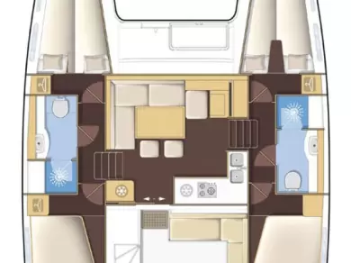 Wynajmij Katamaran z lub bez skippera Lagoon w Sibenik