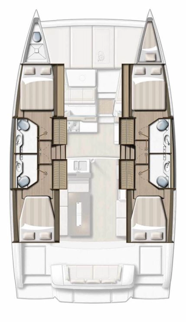 Wynajmij Katamaran z lub bez skippera Bali w Palma de Mallorca