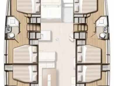 Wynajmij Katamaran z lub bez skippera Bali w Road Town