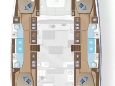 Wynajmij Katamaran z lub bez skippera Lagoon w Donji Seget