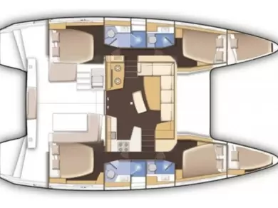 Wynajmij Katamaran z lub bez skippera Lagoon w Biograd na Moru