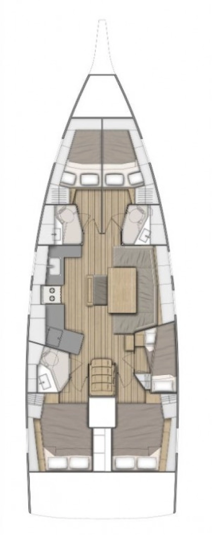 Wynajem łodzi Bénéteau Oceanis 46.1 w Biograd na Moru na SamBoat 