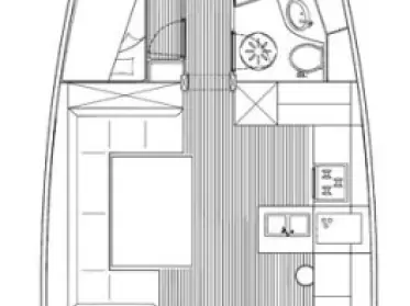 Bavaria Cruiser 51 między profesjonalistami a osobami prywatnymi w Murter-Kornati