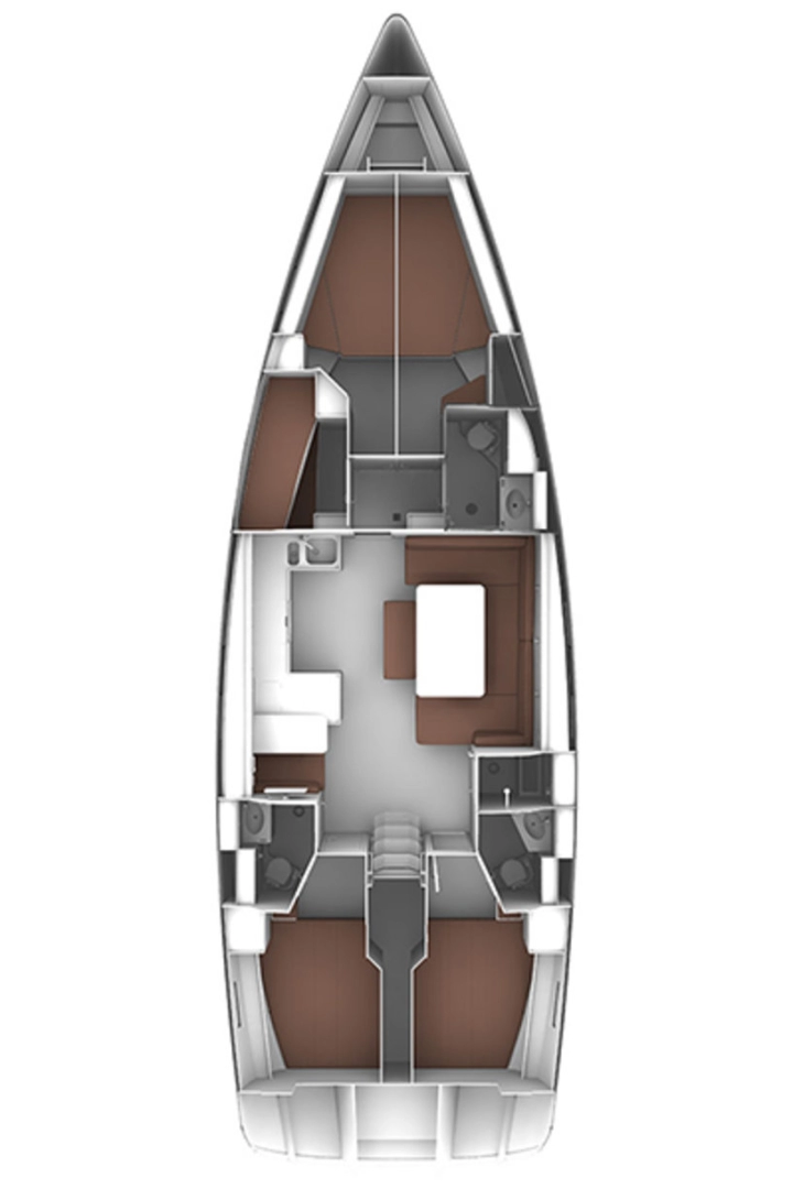 Wynajem łodzi Trogir tanio Cruiser 51