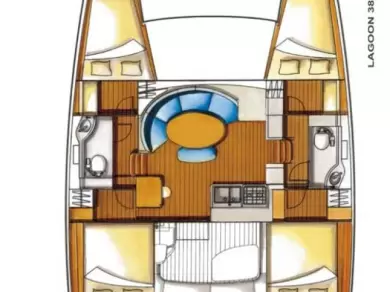 Wynajmij Lagoon Lagoon 380 w Lavrio