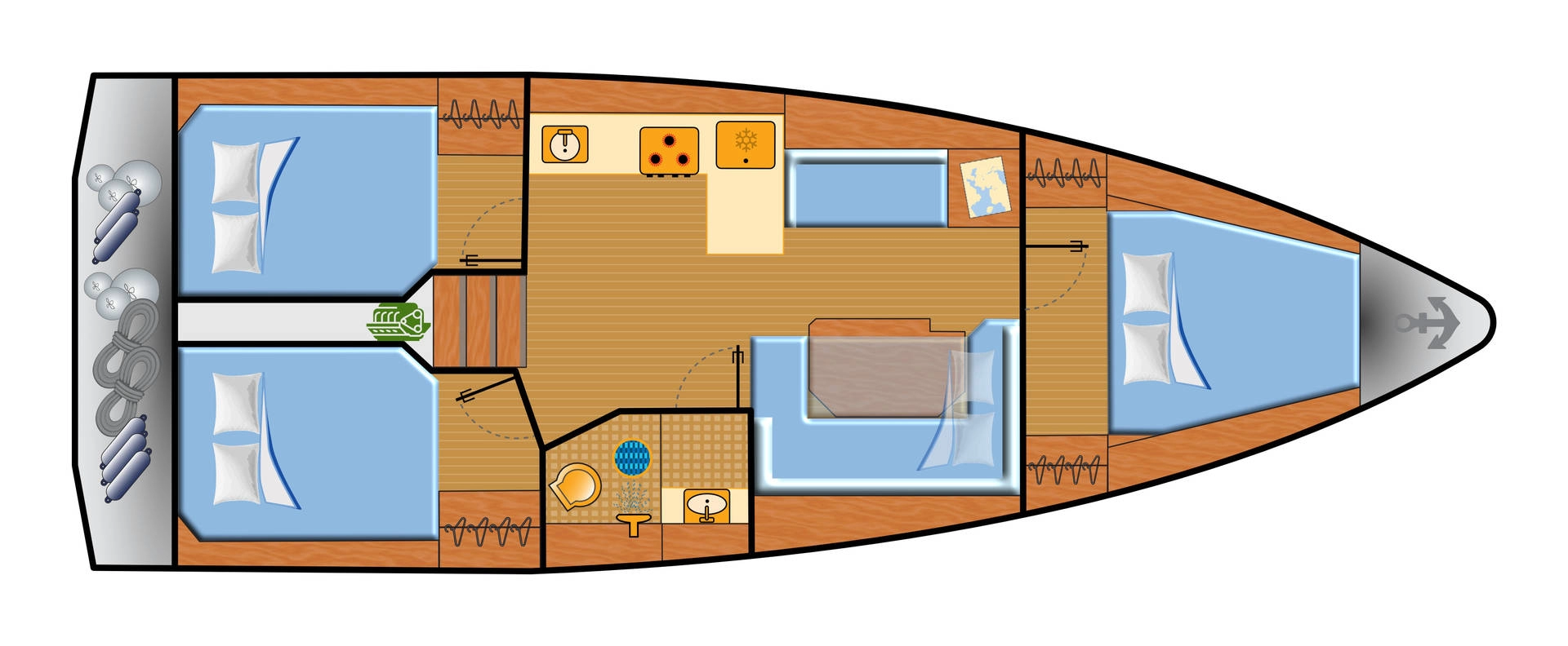 Wynajmij Bavaria Bavaria C38 w Punat