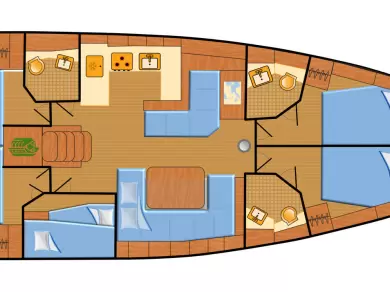 Bénéteau Oceanis 51.1 między profesjonalistami a osobami prywatnymi w Rogoznica