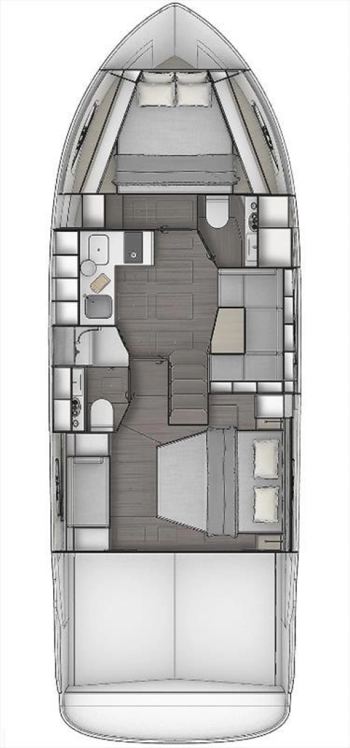 Wynajem łodzi Gouvia tanio Bavaria SR41