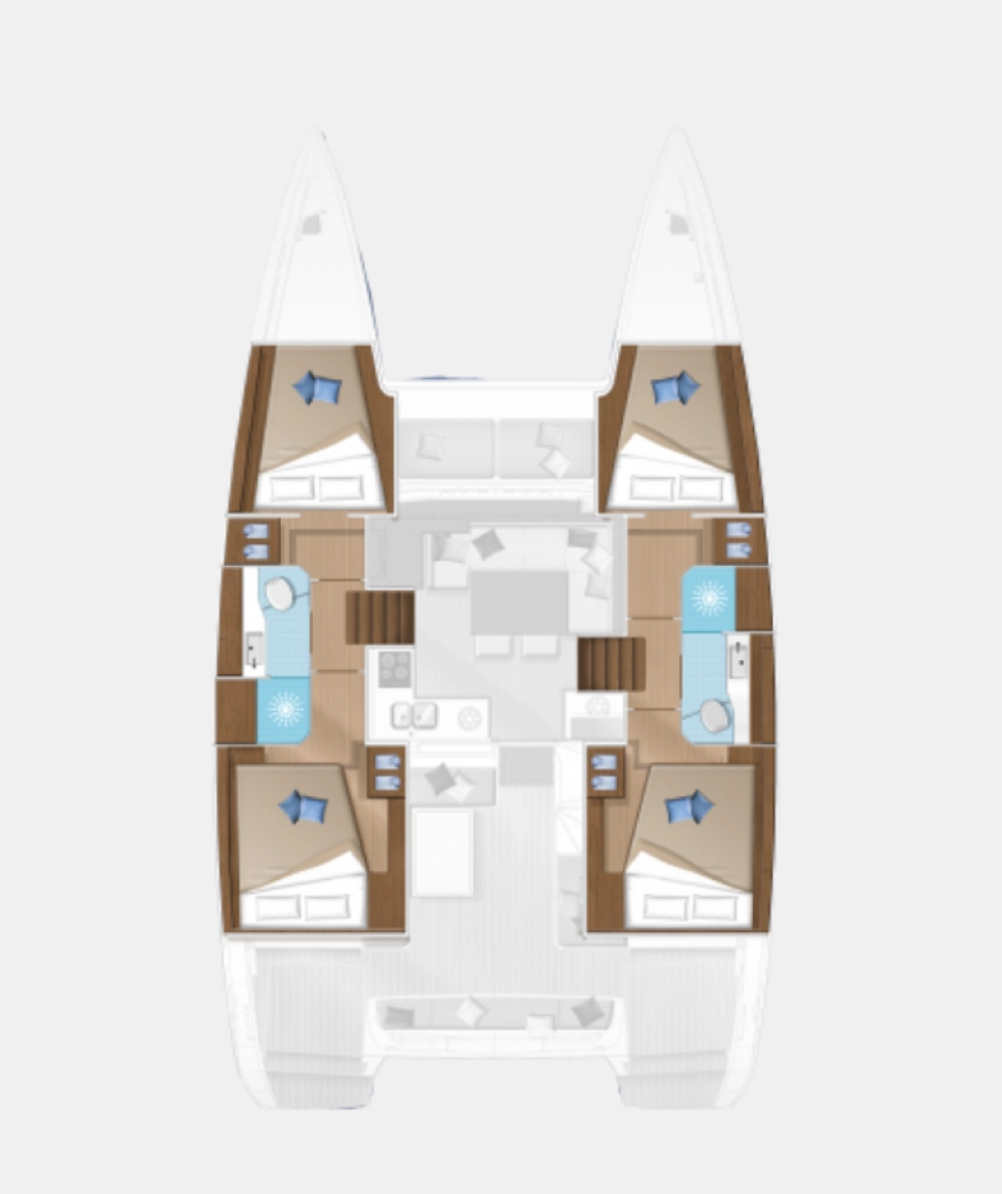Katamaran do wynajmu w Novi Vinodolski w najlepszej cenie