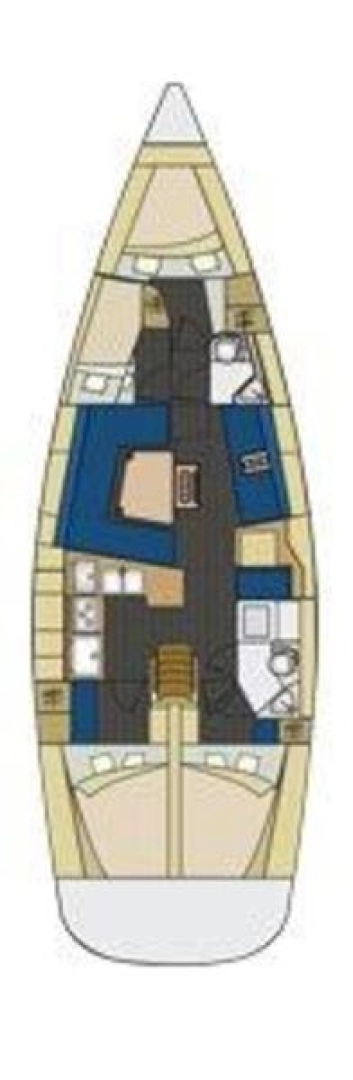 Wynajem Żaglowiec Elan z patentem 