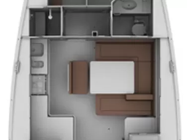 Bavaria Cruiser 45 między profesjonalistami a osobami prywatnymi w Lefkáda