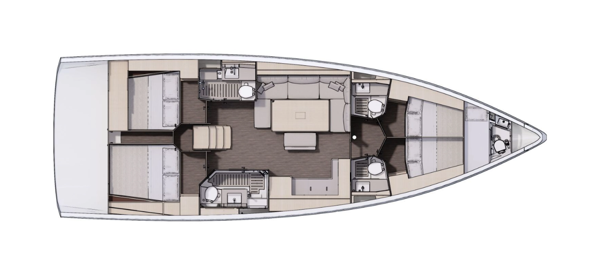Wynajem łodzi Lefkáda tanio Dufour 470
