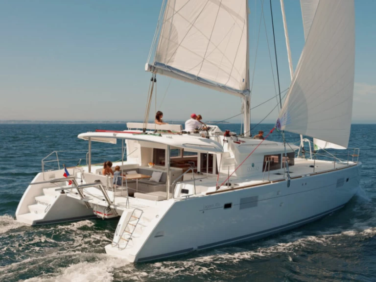 Wynajem łodzi Lefkáda tanio Lagoon 450 F